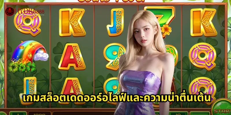 เกมสล็อตเดดออร์อไลฟ์และความน่าตื่นเต้น
