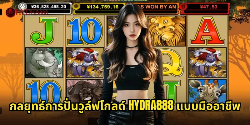 กลยุทธ์การปั่น วูล์ฟโกลด์ HYDRA888 แบบมืออาชีพ